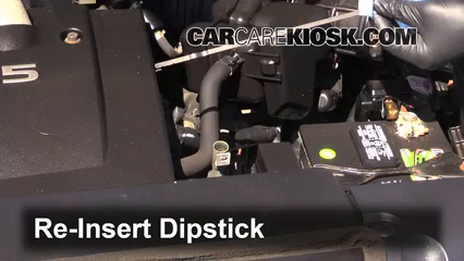 Transmission Fluid Level Check Nissan Murano (2003-2007) - 2003 Nissan